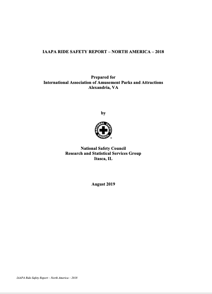 2018 - North America Fixed-Site Amusement Ride Safety Report