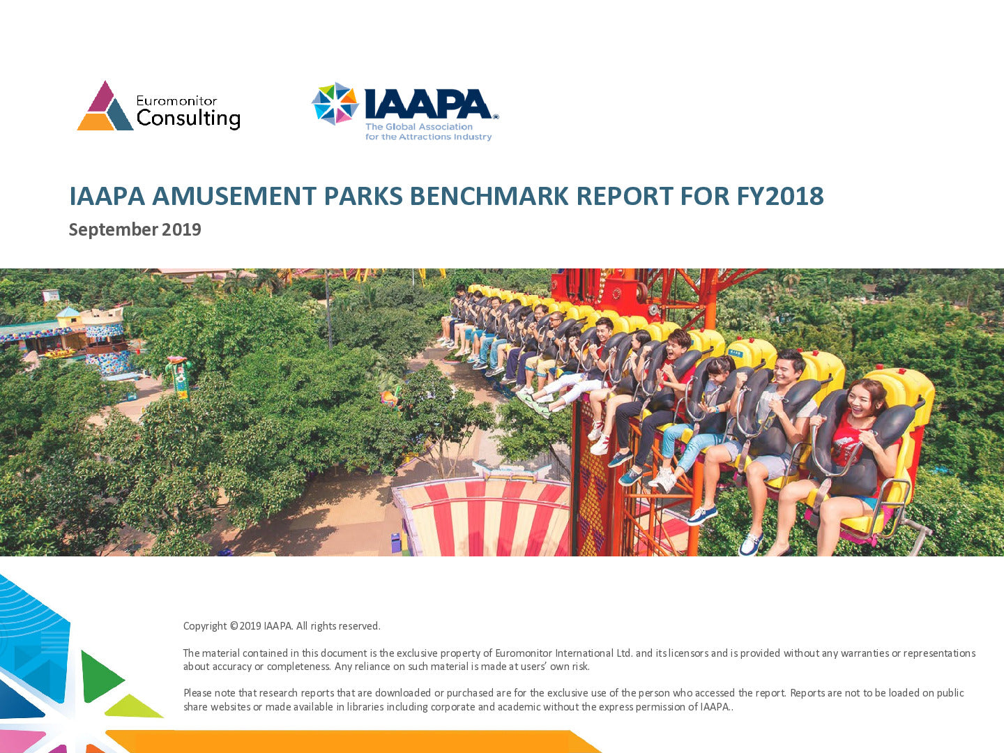 2019 IAAPA Benchmark Series - Amusement and Theme Parks