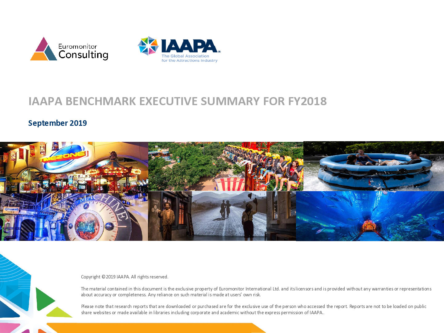 2019 IAAPA Benchmark Series - Executive Summary