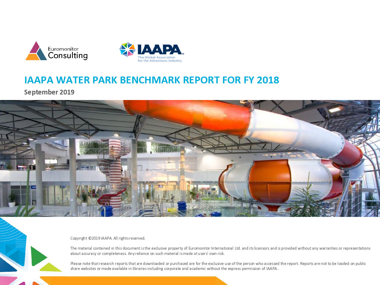 2019 IAAPA Benchmark Series - Water Parks