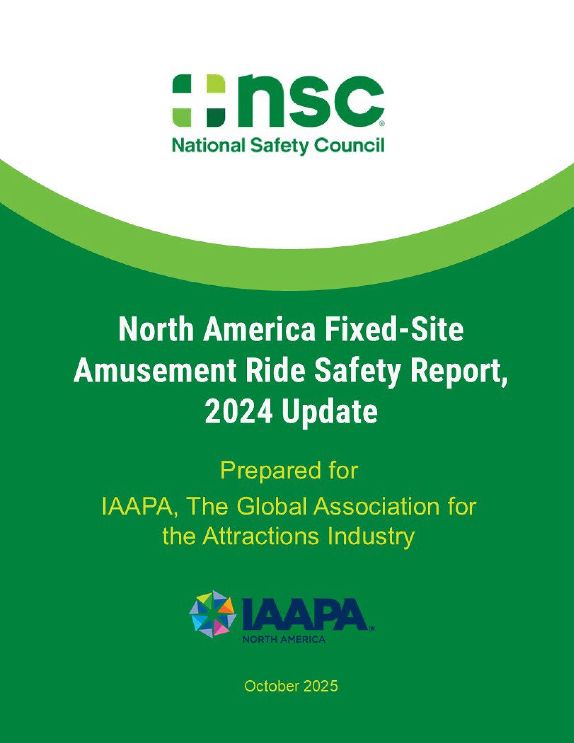2024 - North America Fixed-Site Amusement Ride Safety Report